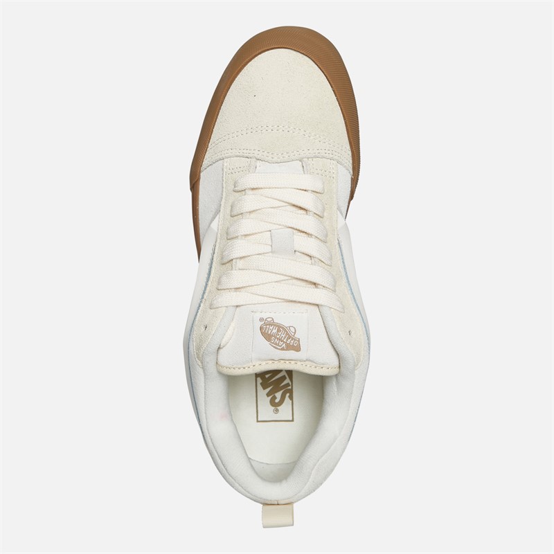 Vans Mens Knu Skool Trainers Marshmallow/Light Gum