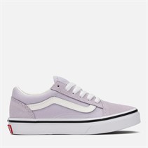 Vans Girls Old Skool Trainers Lilac Mist