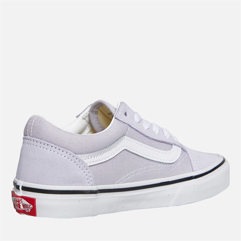 Vans Girls Old Skool Trainers Lilac Mist