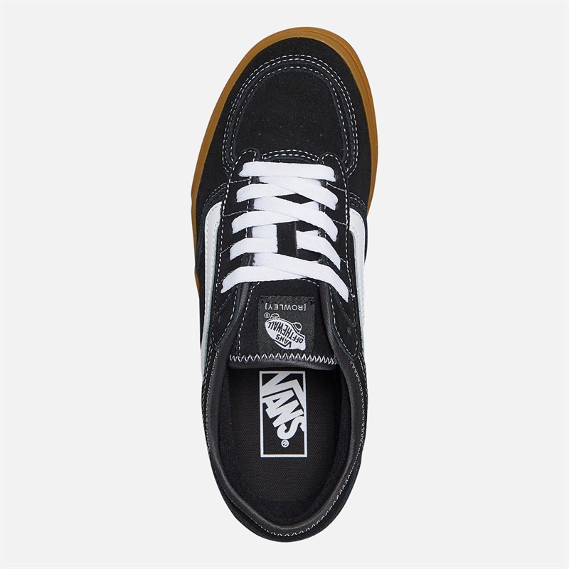 Vans Rowley Classic Trainers Black/White/Gum