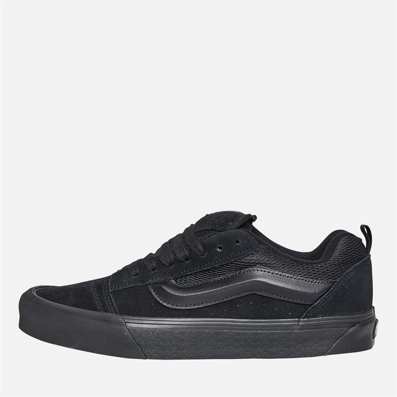 Vans Mens Knu Skool Trainers Black/Black
