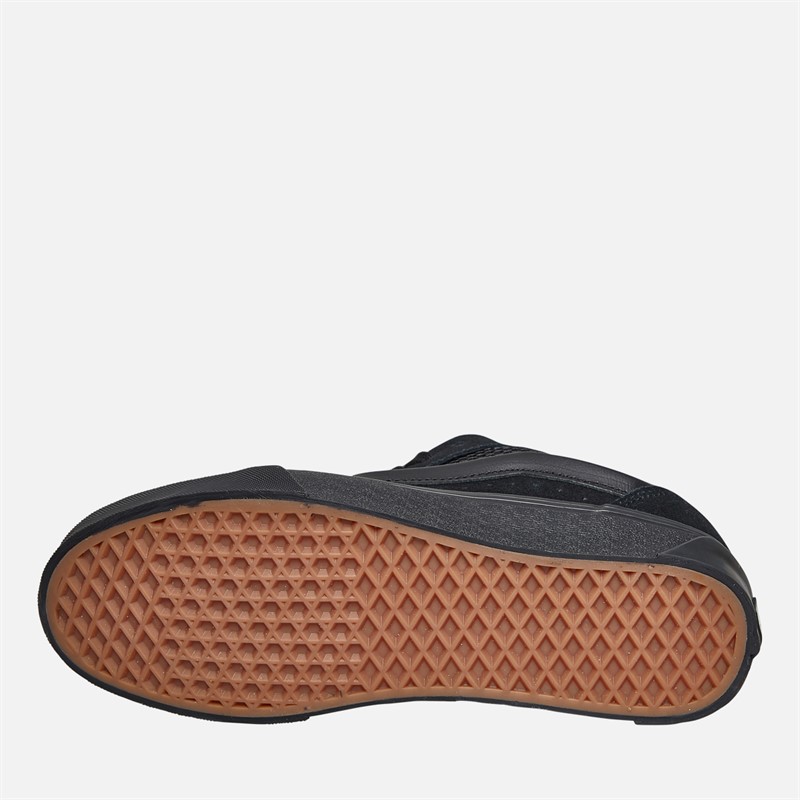 Vans Mens Knu Skool Trainers Black/Black