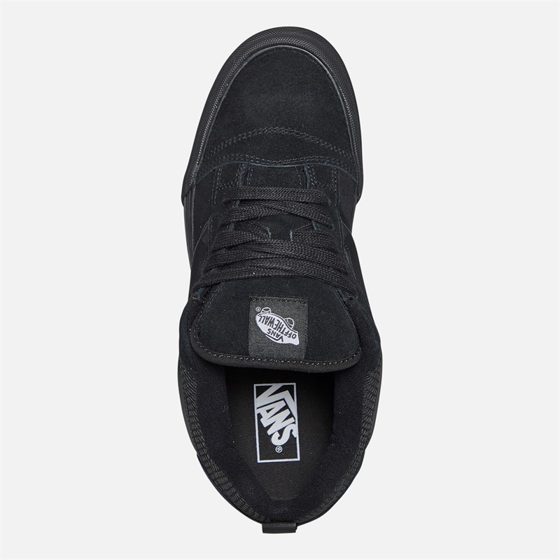Vans Mens Knu Skool Trainers Black/Black
