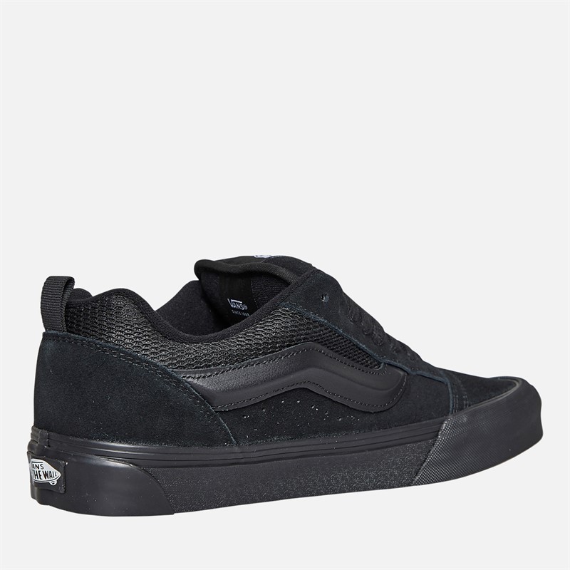 Vans Mens Knu Skool Trainers Black/Black