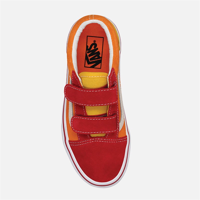 Vans Kids Old Skool Velcro Trainers Multi