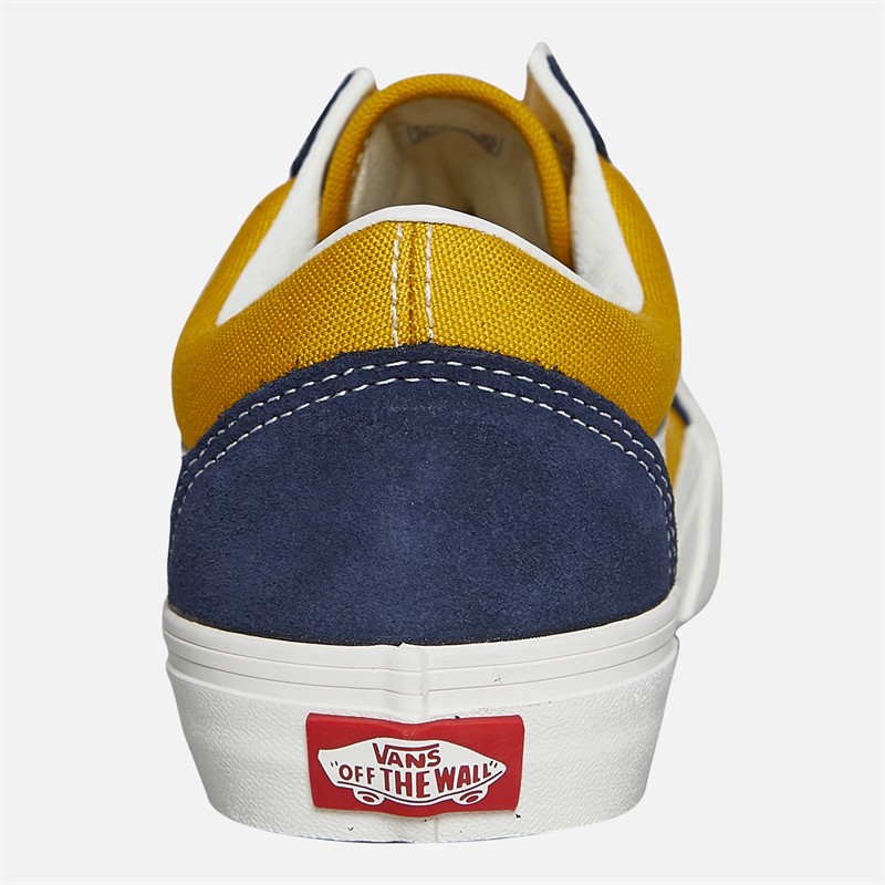 Vans Old Skool Trainers Navy/Yellow