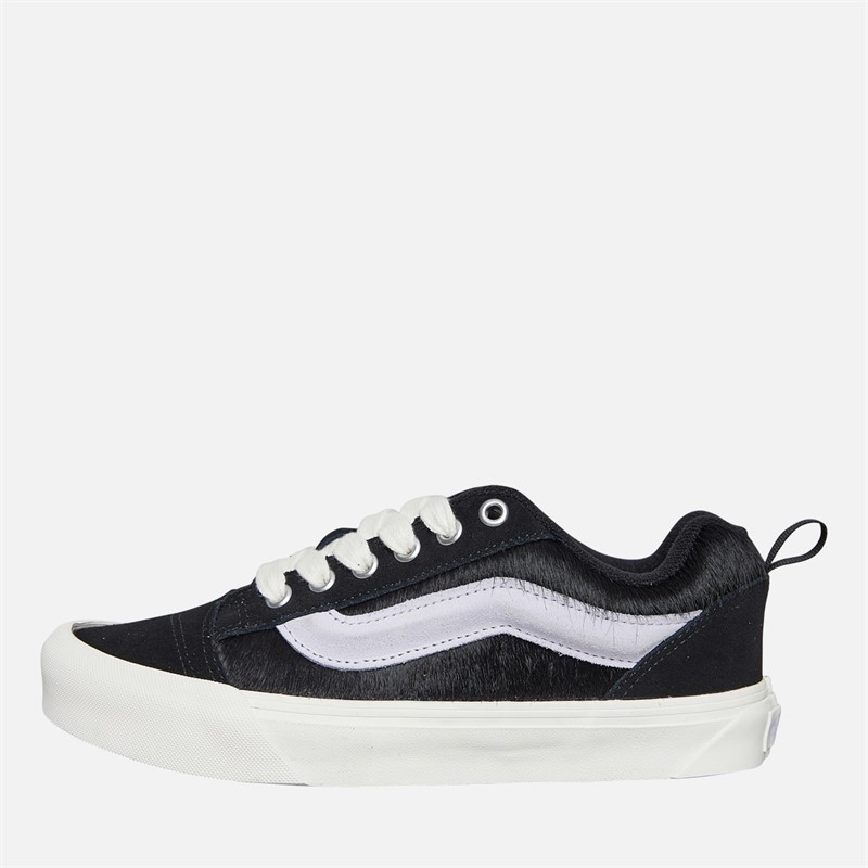 Vans Womens Knu Skool Trainers Black/Lilac Rose