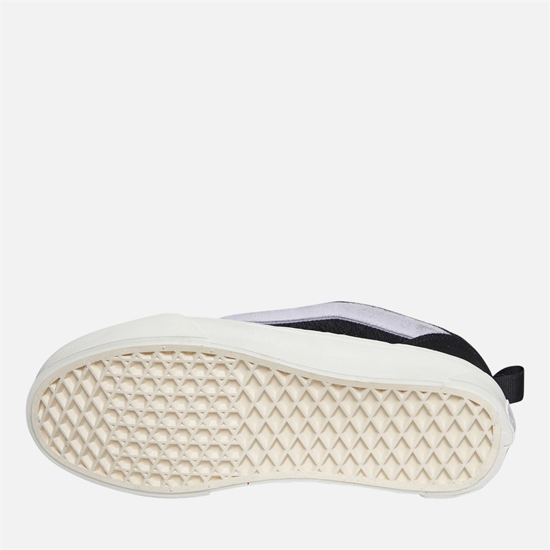 Vans Womens Knu Skool Trainers Black/Lilac Rose