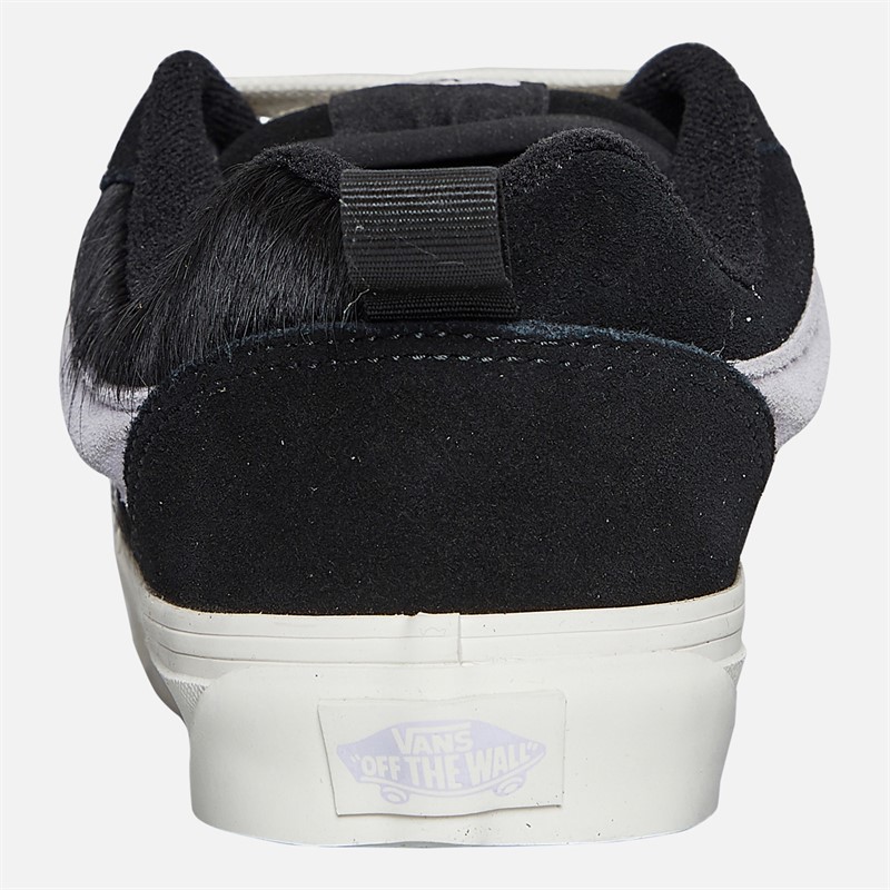 Vans Womens Knu Skool Trainers Black/Lilac Rose