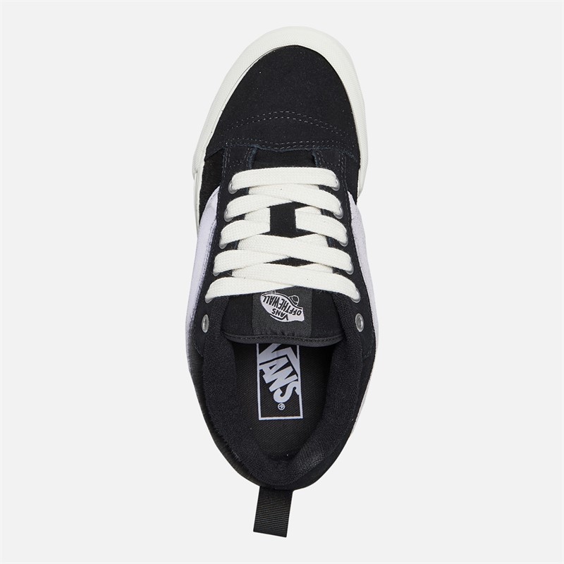 Vans Womens Knu Skool Trainers Black/Lilac Rose