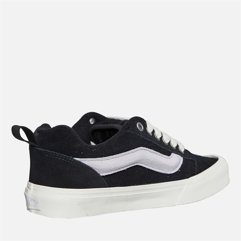 Vans Womens Knu Skool Trainers Black/Lilac Rose