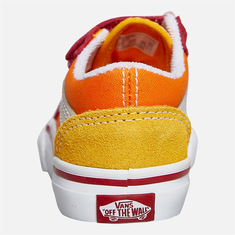 Vans Infant Old Skool Velcro Trainers Multi
