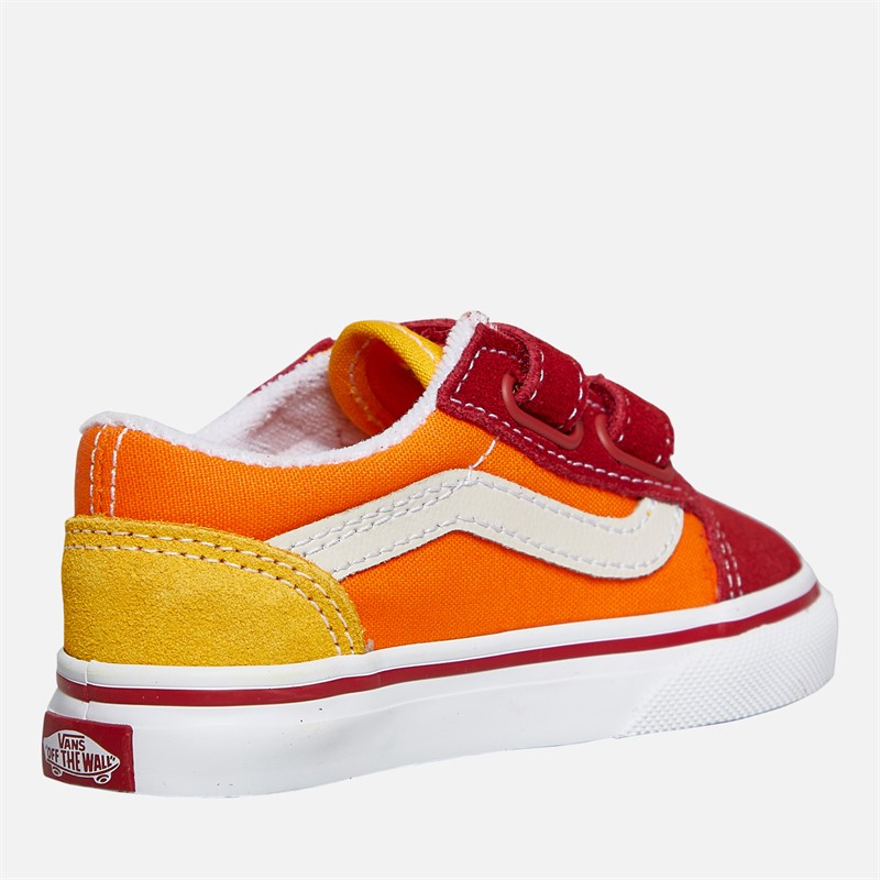 Vans Infant Old Skool Velcro Trainers Multi