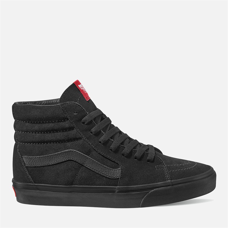 Vans SK8-Hi Suede Trainers Black/Black