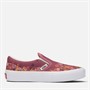 Vans Girls Classic Slip-On Floral Trainers Mauvewood