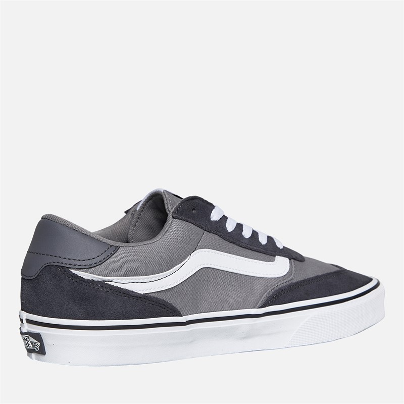 Vans Mens Brooklyn Trainers Asphalt