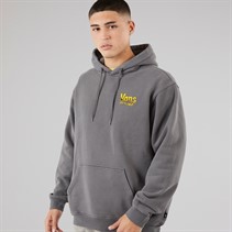 Vans Mens Legacy Graphic Back Loose Hoodie Asphalt