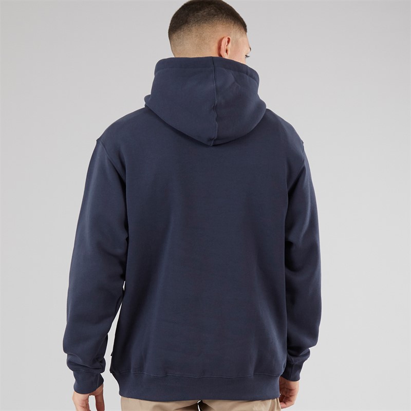 Vans Mens Left Chest Logo Loose Hoodie Parisian Night