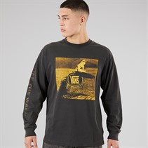 Vans Mens MTE Blast Out Graphic Long Sleeve T-Shirt Black