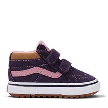 Vans Infant Girls MTE Sk8-Mid Reissue Velcro Trainers Gothic Grape