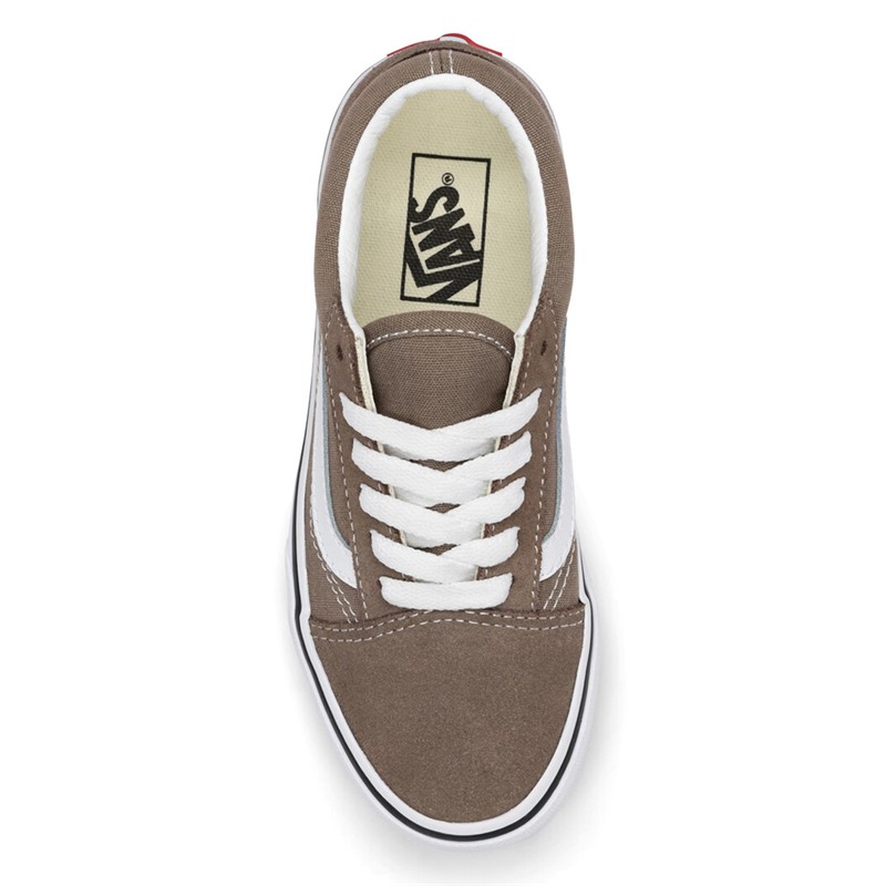 Vans Boys Old Skool Trainers Walnut