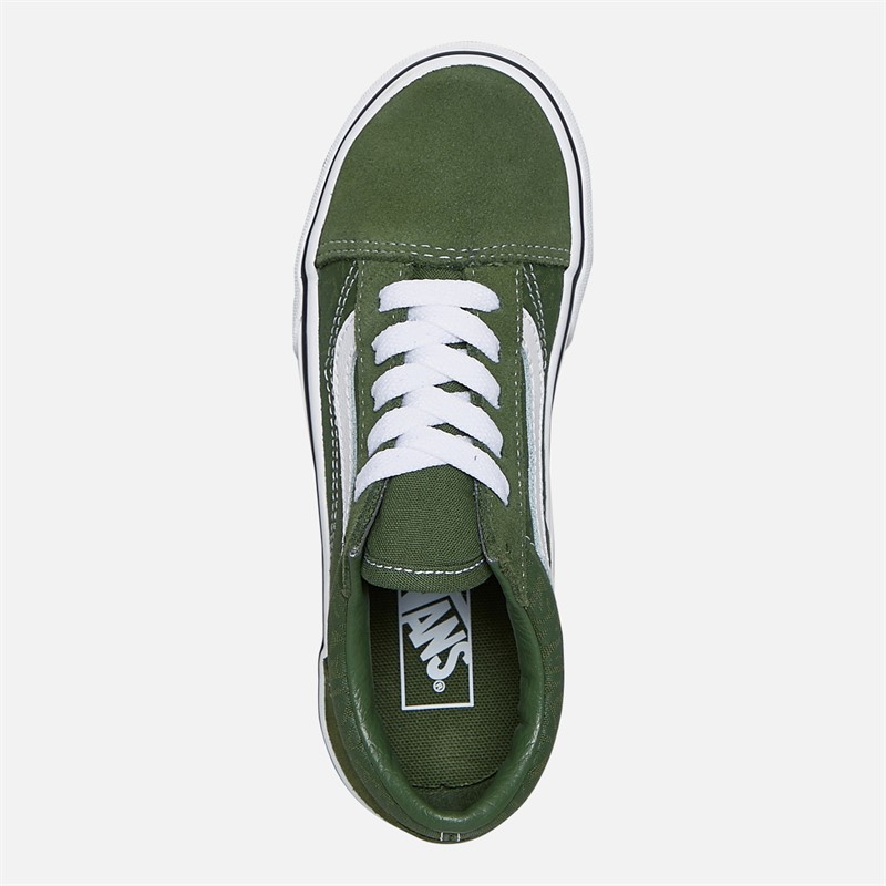 Vans Boys Old Skool Trainers Alpine Green