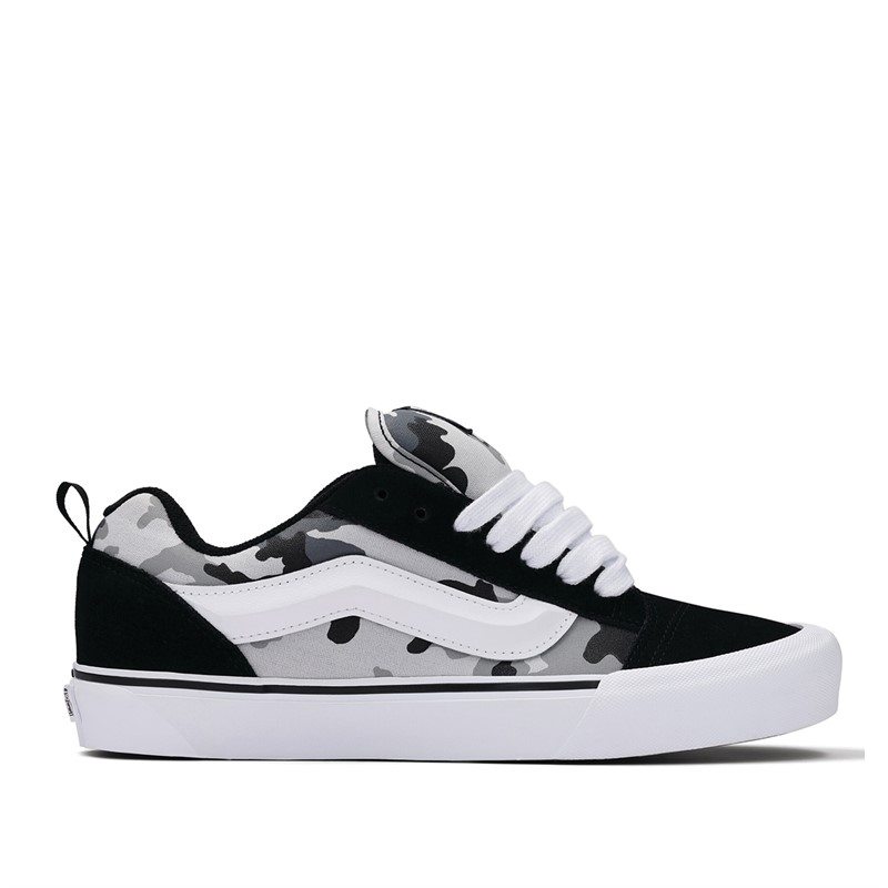 Vans Knu Skool Camo Trainers Black/White
