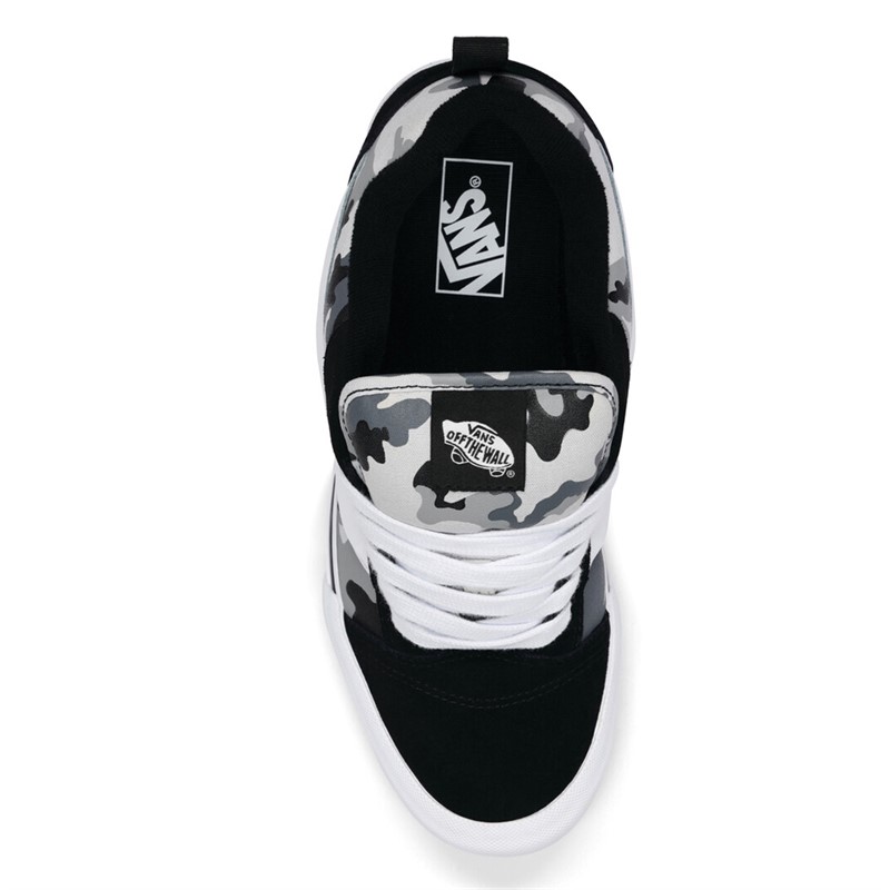 Vans Knu Skool Camo Trainers Black/White