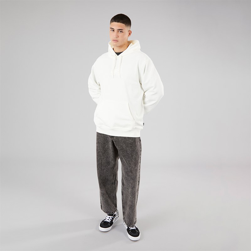 Vans Mens Blocked Box Hoodie Marshmallow