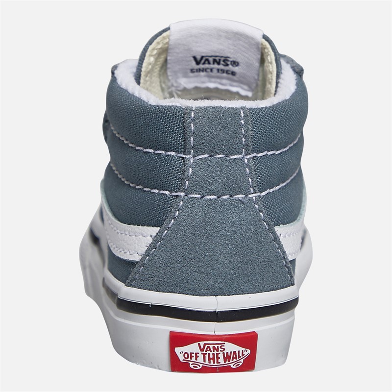 Vans Infant Sk8-Mid Reissue Colour Theory Velcro Trainers Stormy Weather