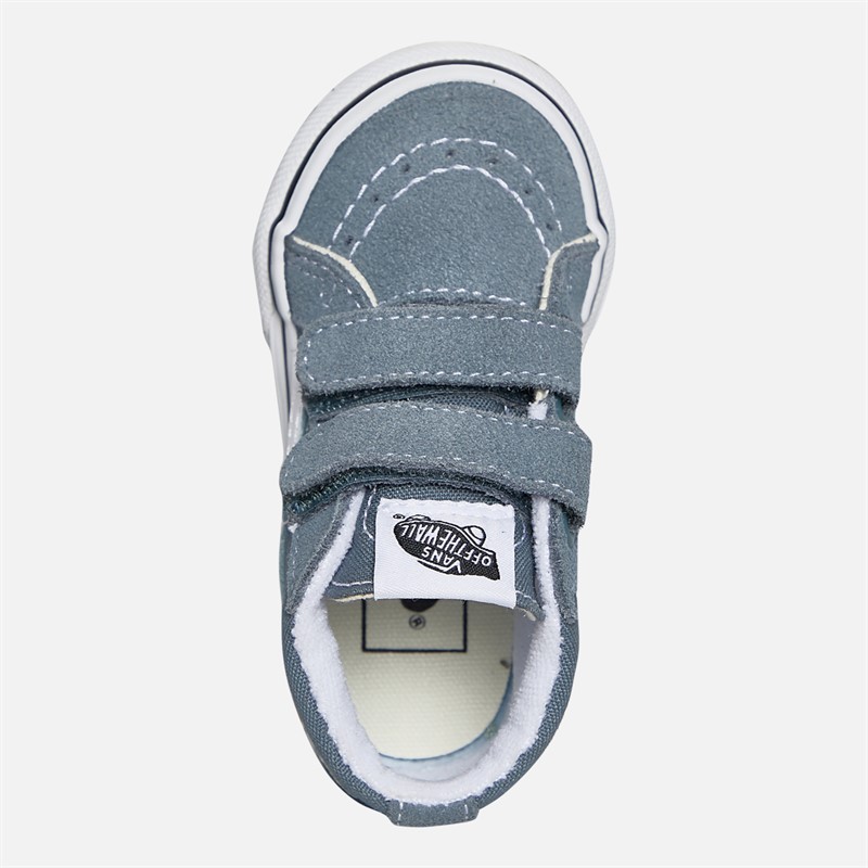 Vans Infant Sk8-Mid Reissue Colour Theory Velcro Trainers Stormy Weather