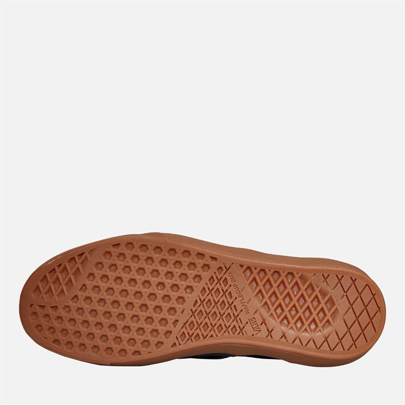 Vans Mens BMX Slip-On Trainers Black/Red/Gum