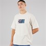 Vans Mens Original Standards Bloc Logo T-Shirt Taupe Mist