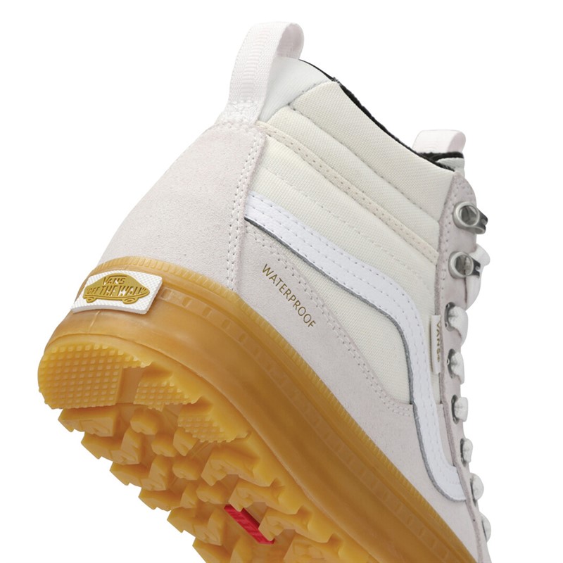 Vans MTE Sk8-Hi Hydroguard Waterproof Insulated Trainers White/Gum