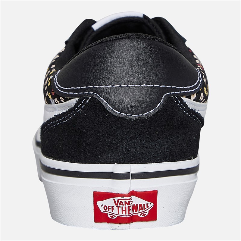 Vans Womens Brooklyn LS Floral Trainers Black Floral