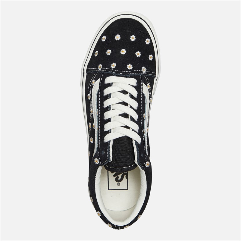 Vans Womens Old Skool Floral Trainers Floral Black
