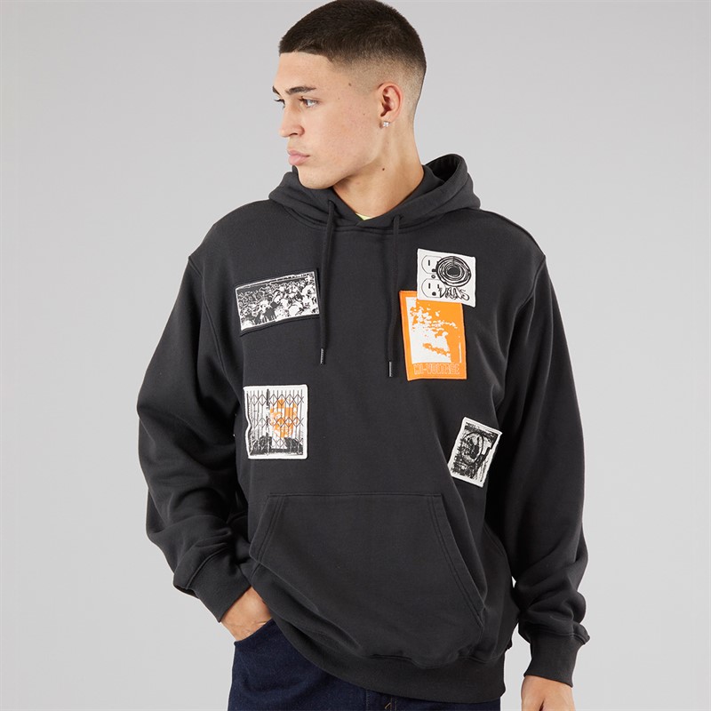 Vans Mens Punk Patch Hoodie Black