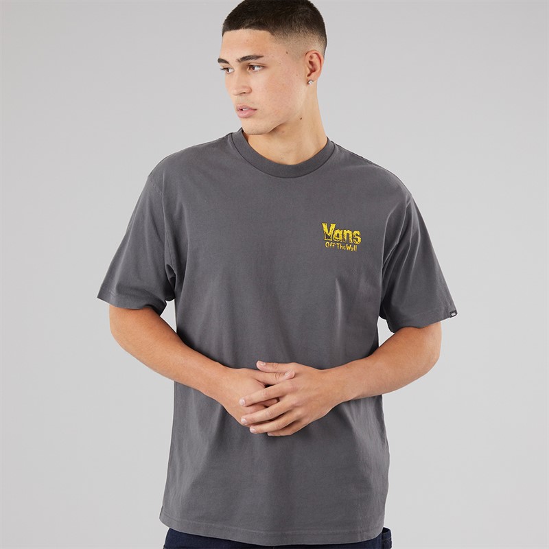 Vans Mens Legacy Loose T-Shirt Asphalt