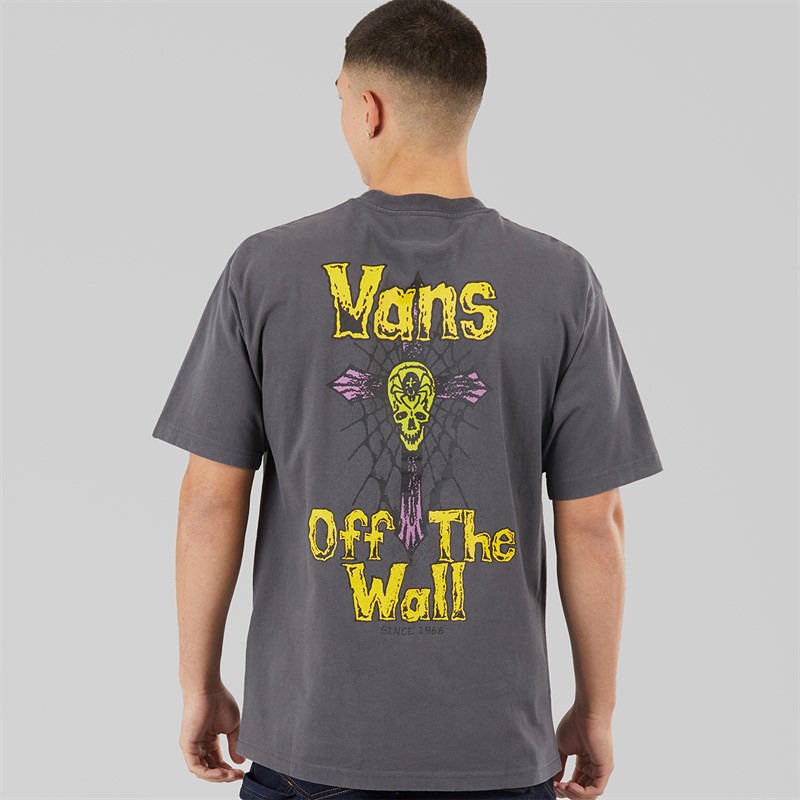 Vans Mens Legacy Loose T-Shirt Asphalt