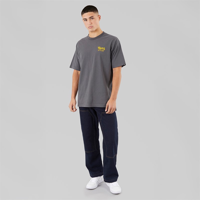 Vans Mens Legacy Loose T-Shirt Asphalt