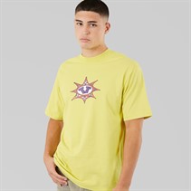 Vans Mens Star Checker T-Shirt Canary Yellow