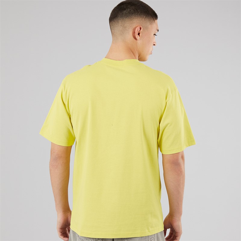 Vans Mens Star Checker T-Shirt Canary Yellow