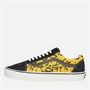 Vans Mens Old Skool Raw Instinct Trainers Black/Yellow