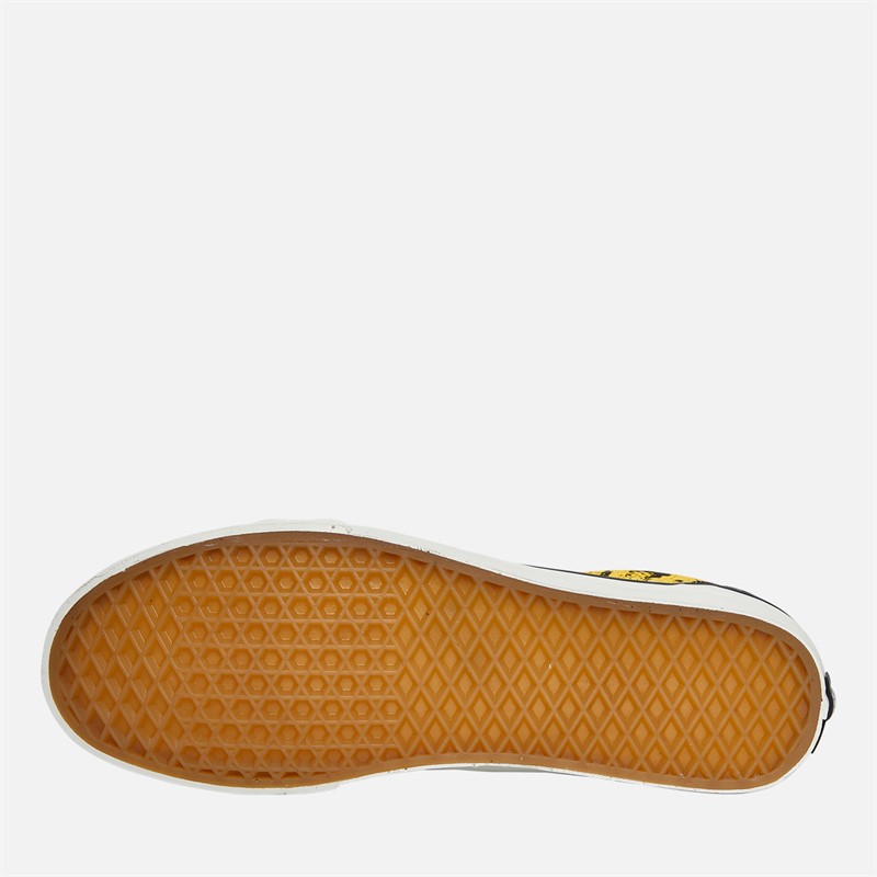 Vans Mens Old Skool Raw Instinct Trainers Black/Yellow