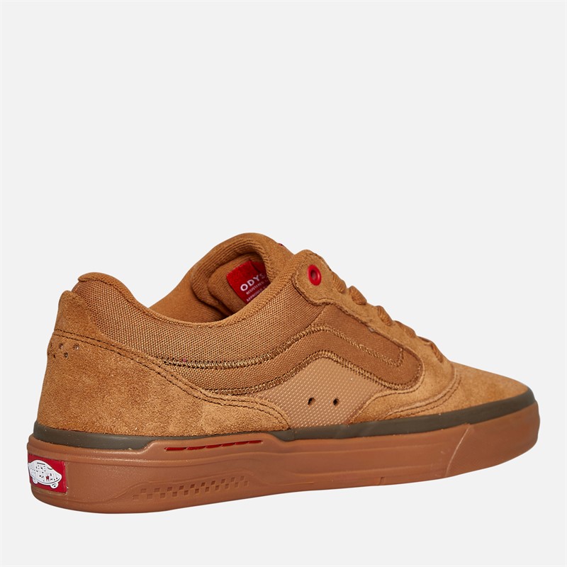 Vans Mens BMX Proof Wafflecup Trainers Brown