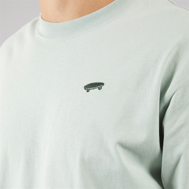 Vans Mens Salton Loose T-Shirt Gray Olive