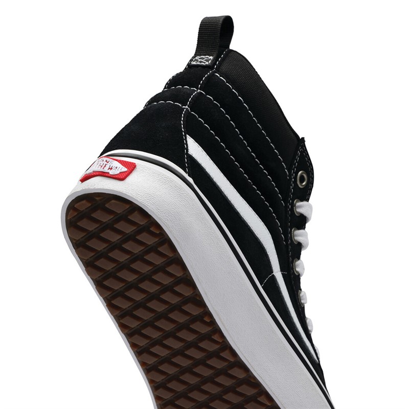 Vans Mens Sk8-Hi Insulated Trainers Black/White