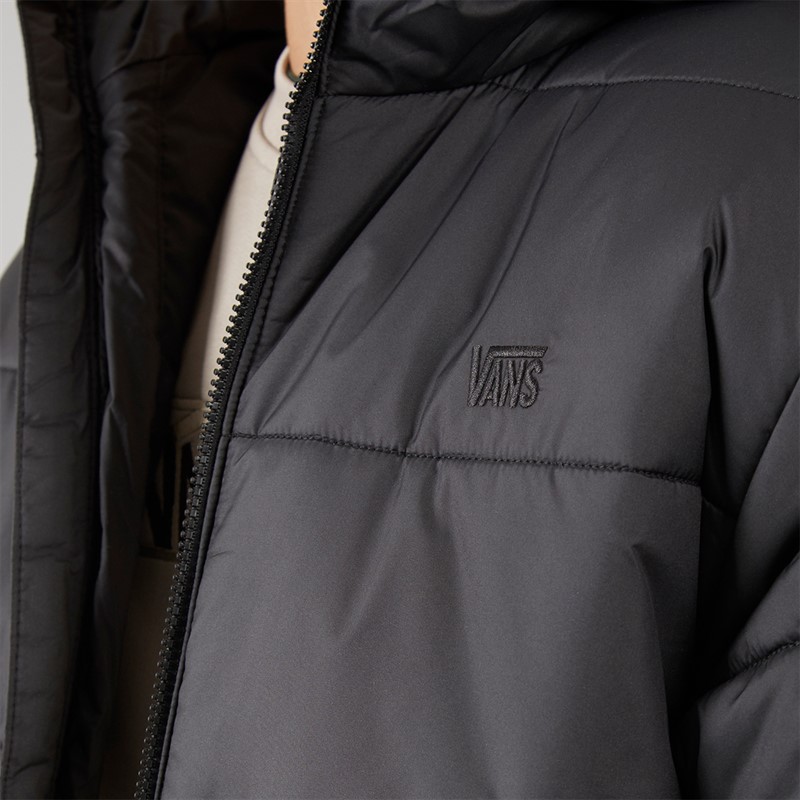 Vans Mens Hillgate Padded Hooded Jacket Black