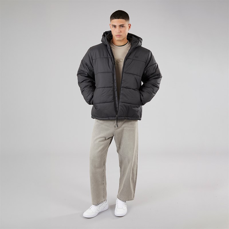 Vans Mens Hillgate Padded Hooded Jacket Black