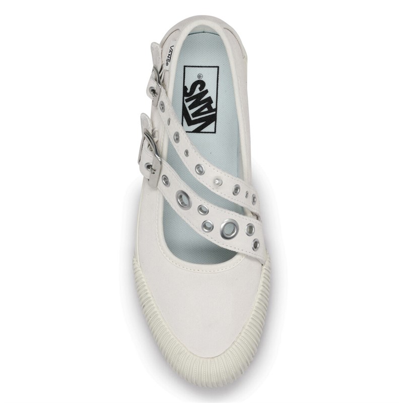 Vans Womens Mary Jane Straps Shoes White